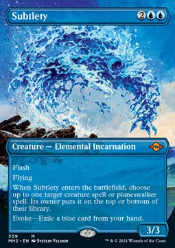 Subtlety - Modern Horizons 2: Extras (Mythic) [XMH2-309]