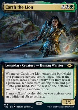 Carth the Lion (V.3)⁣ - Modern Horizons 2: Extras⁣ (Rare)⁣ [464]