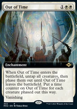 Out of Time (V.3)⁣ - Modern Horizons 2: Extras⁣ (Rare)⁣ [442]