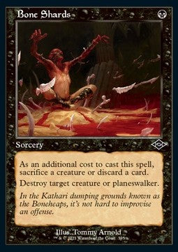 Bone Shards (V.1)⁣ - Modern Horizons 2: Extras⁣ (Common)⁣ [395]