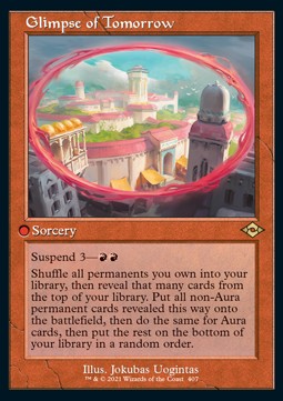 Glimpse of Tomorrow (V.1) - Modern Horizons 2: Extras (Rare) [XMH2-407]