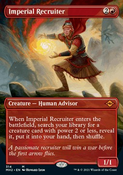 Imperial Recruiter⁣ - Modern Horizons 2: Extras⁣ (Mythic)⁣ [314]