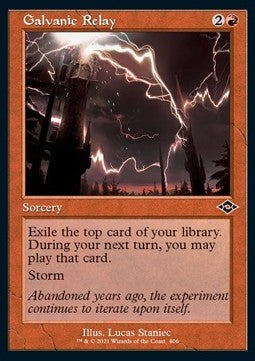 Galvanic Relay (V.1)⁣ - Modern Horizons 2: Extras⁣ (Common)⁣ [406]