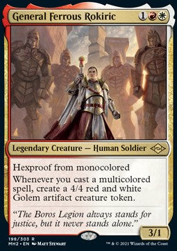 General Ferrous Rokiric - Modern Horizons 2 (Rare) [MH2-198]