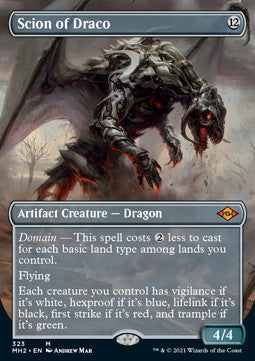 Scion of Draco (V.1)⁣ - Modern Horizons 2: Extras⁣ (Mythic)⁣ [323]