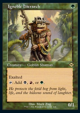 Ignoble Hierarch (V.2)⁣ - Modern Horizons 2: Extras⁣ (Rare)⁣ [414]