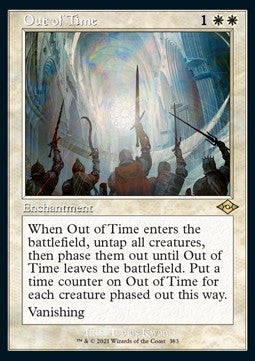 Out of Time (V.1)⁣ - Modern Horizons 2: Extras⁣ (Rare)⁣ [383]