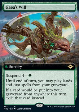 Gaea's Will (V.3)⁣ - Modern Horizons 2: Extras⁣ (Rare)⁣ [461]