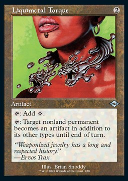 Liquimetal Torque (V.1) - Modern Horizons 2: Extras (Uncommon) [XMH2-428]