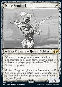 Esper Sentinel⁣ - Modern Horizons 2: Extras⁣ (Rare)⁣ [328]