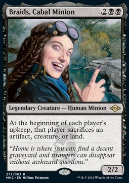 Braids, Cabal Minion (V.1)⁣ - Modern Horizons 2⁣ (Rare)⁣ [273]