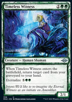 Timeless Witness⁣ - Modern Horizons 2: Extras⁣ (Uncommon)⁣ [358]