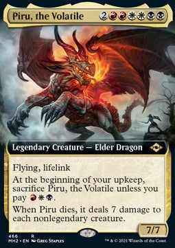 Piru, the Volatile (V.3)⁣ - Modern Horizons 2: Extras⁣ (Rare)⁣ [466]