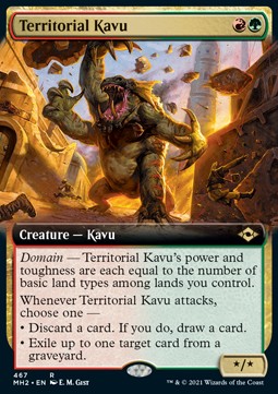 Territorial Kavu (V.3)⁣ - Modern Horizons 2: Extras⁣ (Rare)⁣ [467]