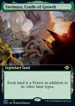 Yavimaya, Cradle of Growth (V.3)⁣ - Modern Horizons 2: Extras⁣ (Rare)⁣ [480]