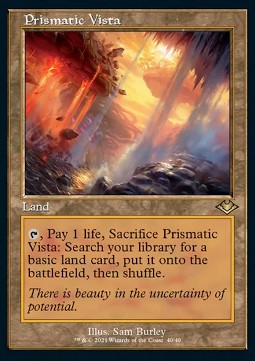 Prismatic Vista (V.1) - Modern Horizons: Retro Frame Cards (Rare) [RMH2-40]
