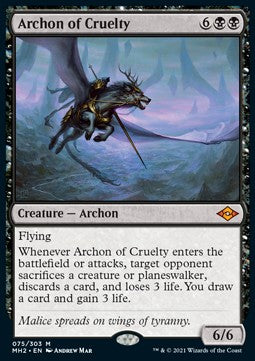 Archon of Cruelty - Modern Horizons 2 (Mythic) [MH2-75]