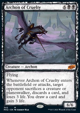 Archon of Cruelty⁣ - Modern Horizons 2: Extras⁣ (Mythic)⁣ [342]