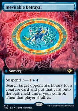 Inevitable Betrayal (V.3)⁣ - Modern Horizons 2: Extras⁣ (Rare)⁣ [446]