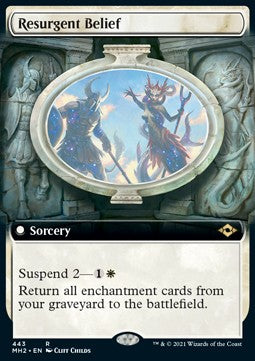 Resurgent Belief (V.3)⁣ - Modern Horizons 2: Extras⁣ (Rare)⁣ [443]