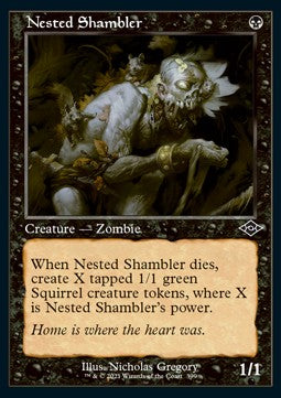 Nested Shambler (V.1)⁣ - Modern Horizons 2: Extras⁣ (Common)⁣ [399]