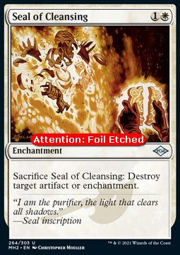 Seal of Cleansing (V.2) - Modern Horizons 2 (Uncommon) [MH2-264]