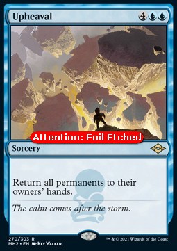 Upheaval (V.2) - Modern Horizons 2 (Rare) [MH2-270]