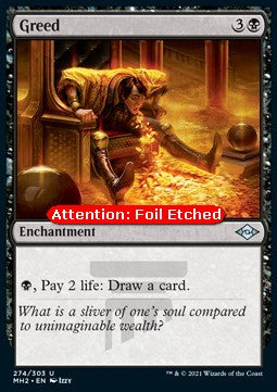 Greed (V.2) - Modern Horizons 2 (Uncommon) [MH2-274]