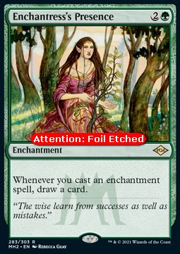 Enchantress's Presence (V.2) - Modern Horizons 2 (Rare) [MH2-283]