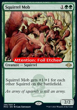 Squirrel Mob (V.2) - Modern Horizons 2 (Rare) [MH2-286]