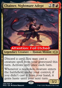 Chainer, Nightmare Adept (V.2) - Modern Horizons 2 (Rare) [MH2-289]
