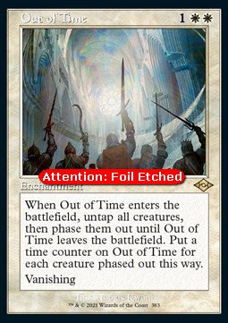 Out of Time (V.2) - Modern Horizons 2: Extras (Rare) [XMH2-383]