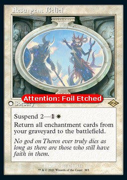 Resurgent Belief (V.2) - Modern Horizons 2: Extras (Rare) [XMH2-385]