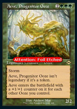 Aeve, Progenitor Ooze (V.2) - Modern Horizons 2: Extras (Rare) [XMH2-409]