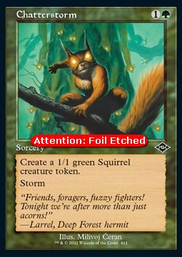 Chatterstorm (V.2) - Modern Horizons 2: Extras (Common) [XMH2-411]