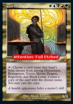 Garth One-Eye (V.3) - Modern Horizons 2: Extras (Mythic) [XMH2-420]