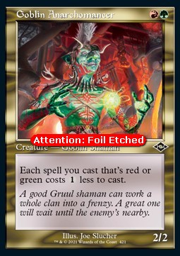 Goblin Anarchomancer (V.2) - Modern Horizons 2: Extras (Common) [XMH2-421]