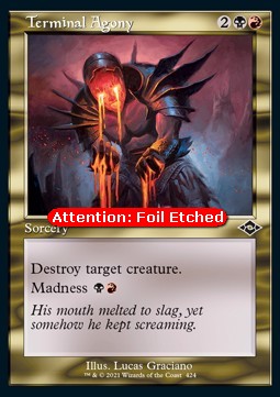 Terminal Agony (V.2) - Modern Horizons 2: Extras (Common) [XMH2-424]