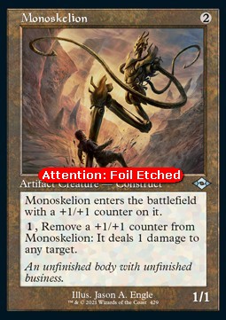 Monoskelion (V.2) - Modern Horizons 2: Extras (Uncommon) [XMH2-429]