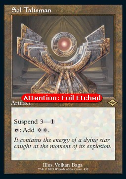 Sol Talisman (V.2) - Modern Horizons 2: Extras (Rare) [XMH2-432]