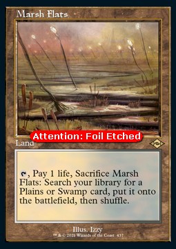 Marsh Flats (V.2)⁣ - Modern Horizons 2: Extras⁣ (Rare)⁣ [437]