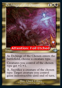 Etchings of the Chosen (V.2) - Modern Horizons: Retro Frame Cards (Uncommon) [RMH2-25]