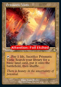 Prismatic Vista (V.2) - Modern Horizons: Retro Frame Cards (Rare) [RMH2-40]