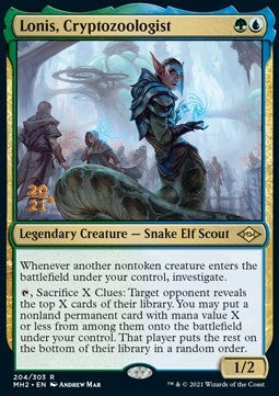 Lonis, Cryptozoologist - Modern Horizons 2: Promos (Rare) [PMH2-204]