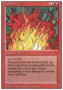 Wall of Fire - Revised (Uncommon)