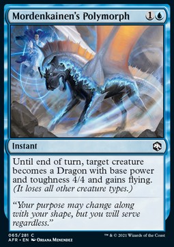 Mordenkainen's Polymorph - Adventures in the Forgotten Realms (Common) [AFR-65]