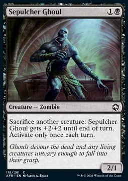 Sepulcher Ghoul - Adventures in the Forgotten Realms (Common) [AFR-118]