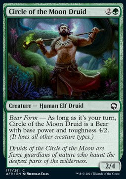 Circle of the Moon Druid - Adventures in the Forgotten Realms (Common) [AFR-177]