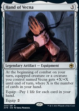 Hand of Vecna - Adventures in the Forgotten Realms (Rare) [AFR-246]