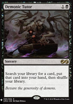 Demonic Tutor - The List (Rare) [ZNL-93]